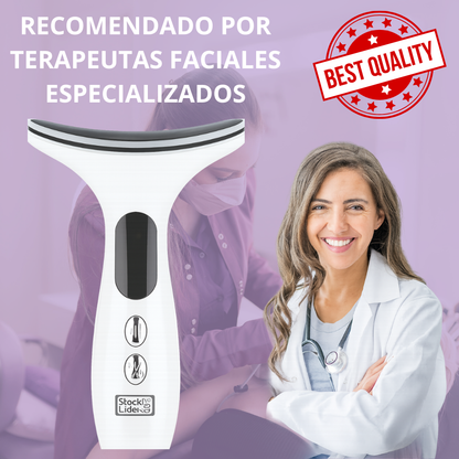 Masajeador facial + ESPEJO LED de regalo