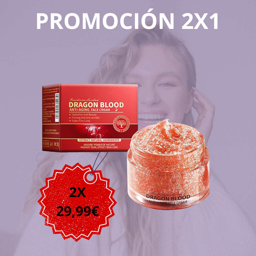 ¡10 Años Menos! Crema Rejuvenecedora de Sangre de Dragon