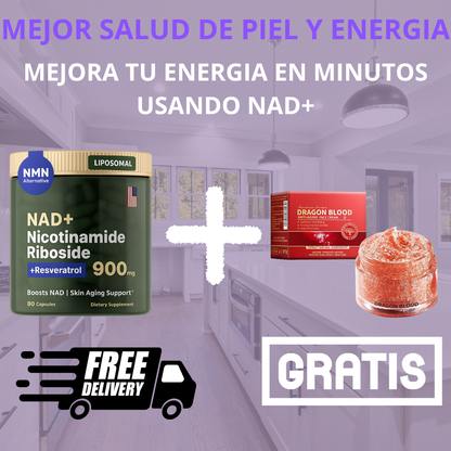 NAD+ con Crema DRAGON BLOOD de regalo