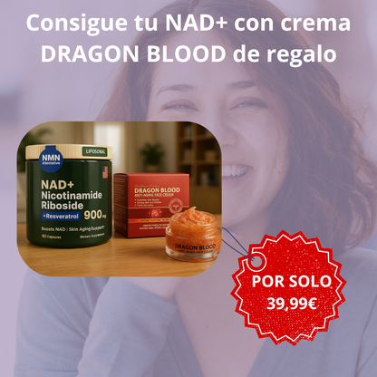 NAD+ con Crema DRAGON BLOOD de regalo