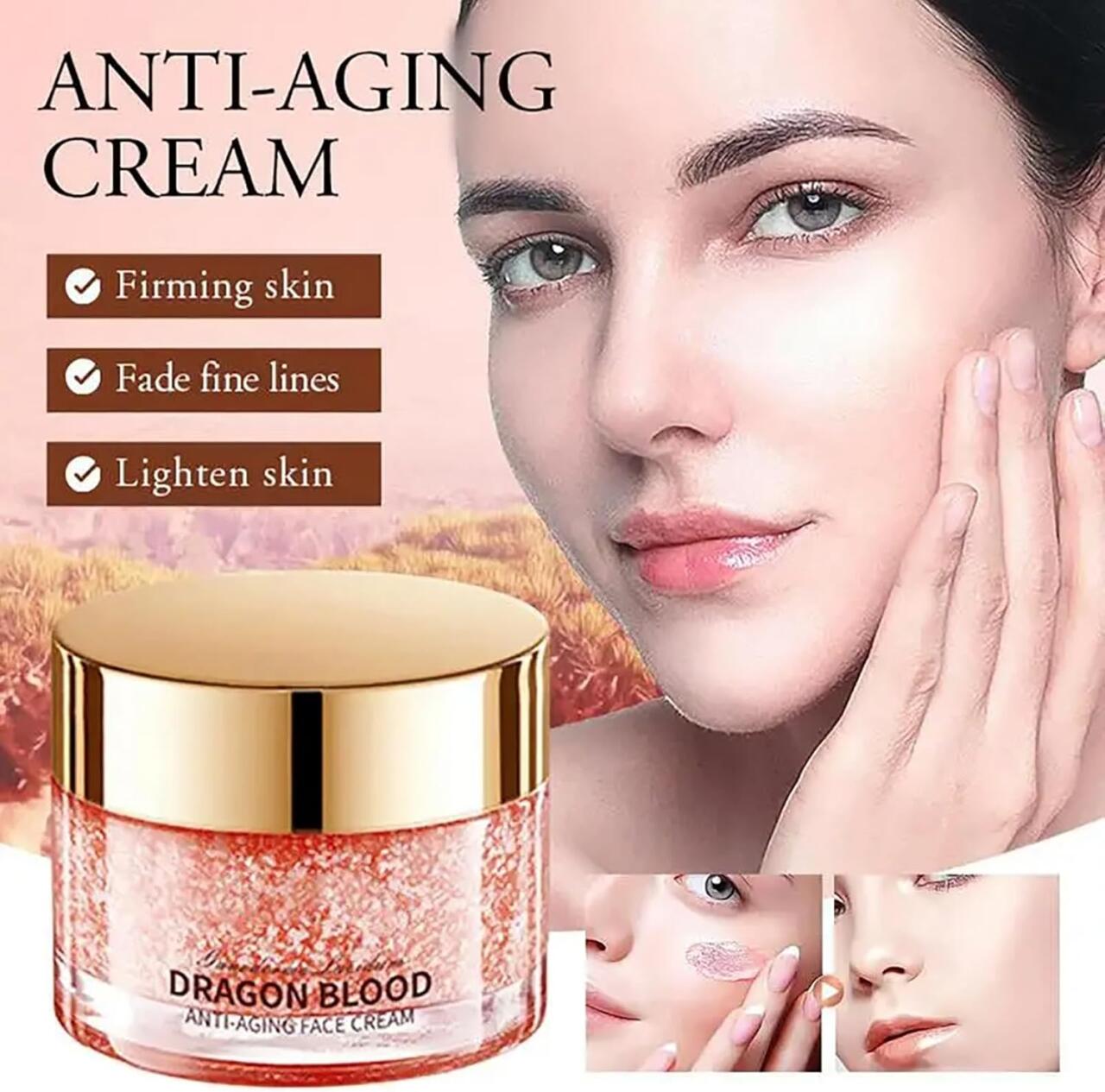 ¡10 Años Menos! Crema Rejuvenecedora de Sangre de Dragon